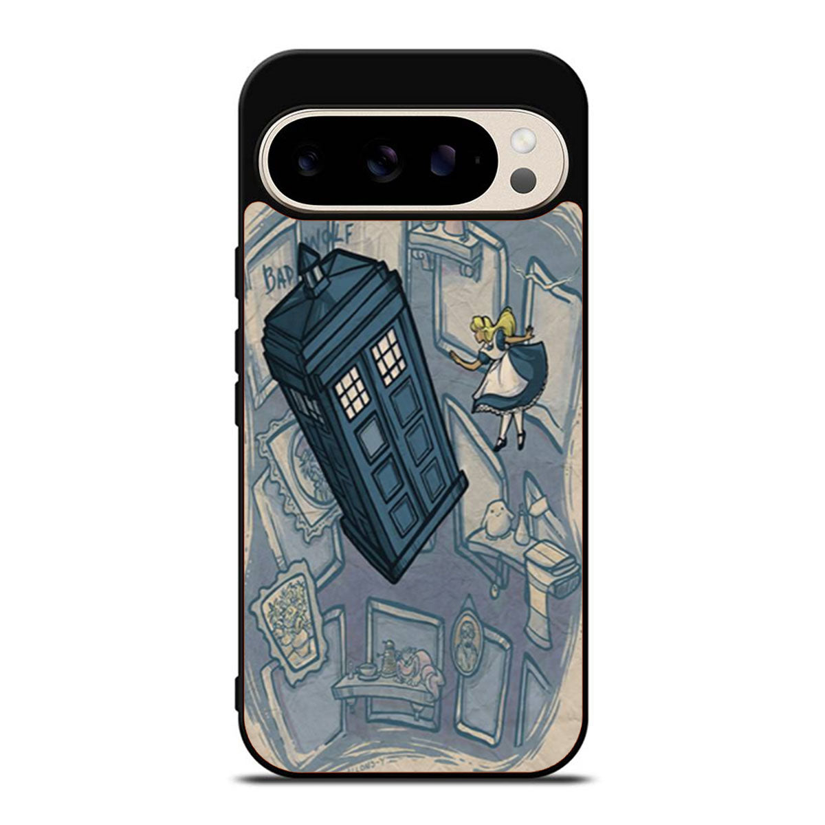Awesome Disney Princess Doctor Who Mashup Google Pixel 9 Pro Case