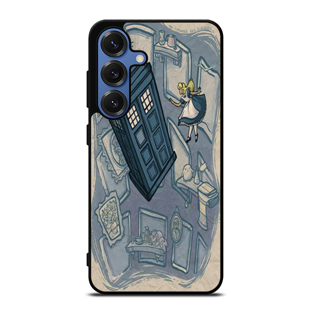 Awesome Disney Princess Doctor Who Mashup Samsung S25 Ultra Case