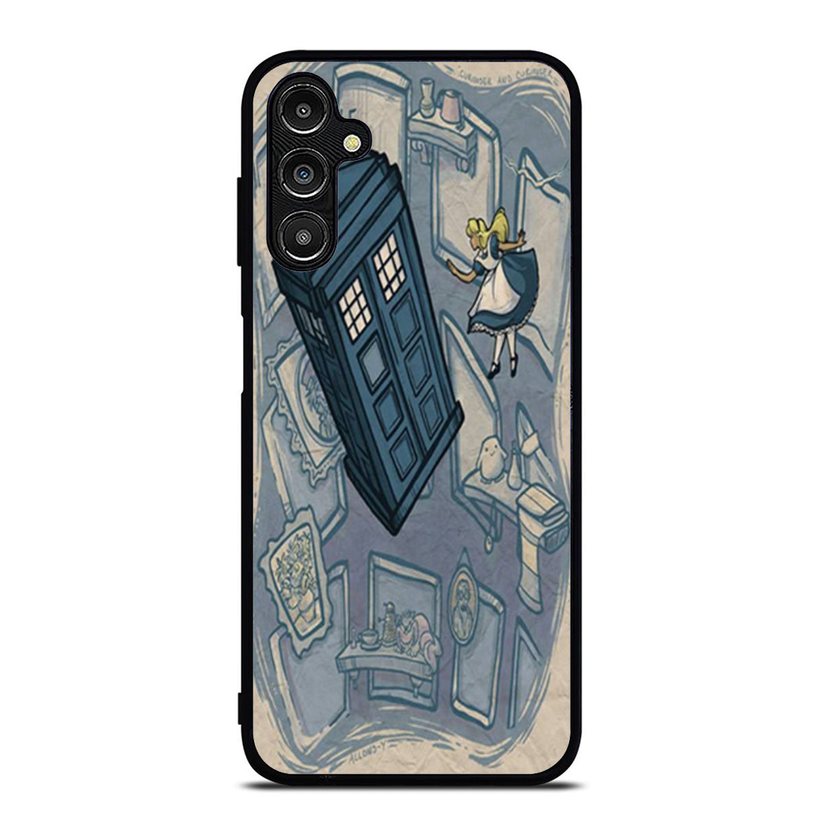 Awesome Disney Princess Doctor Who Mashup Samsung A16 Case