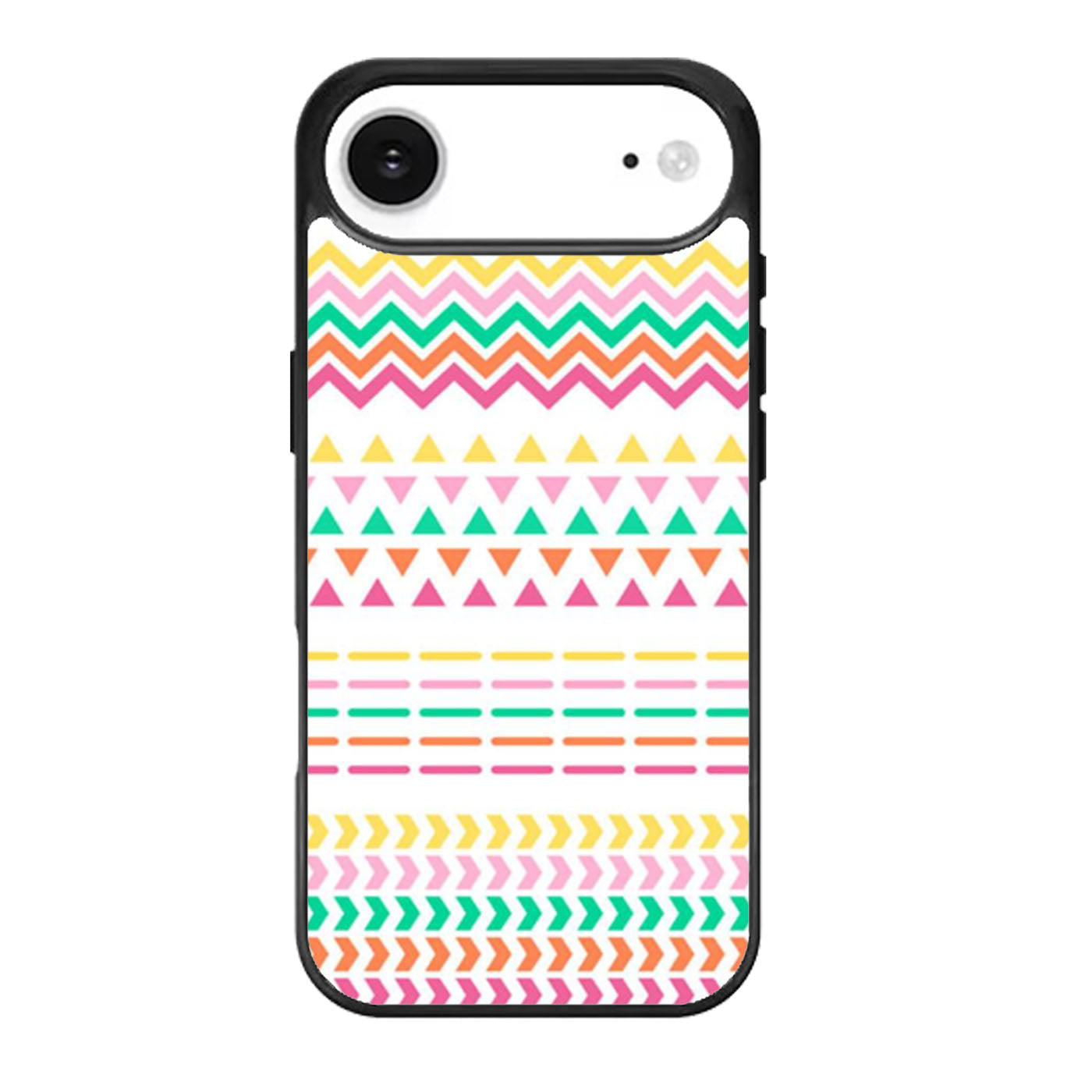 Aztec Geometric Tribal Pink Orange White iPhone Air Case