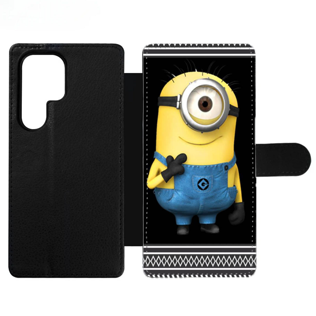 Aztec Pattern Despicable Me Wallet Samsung Case