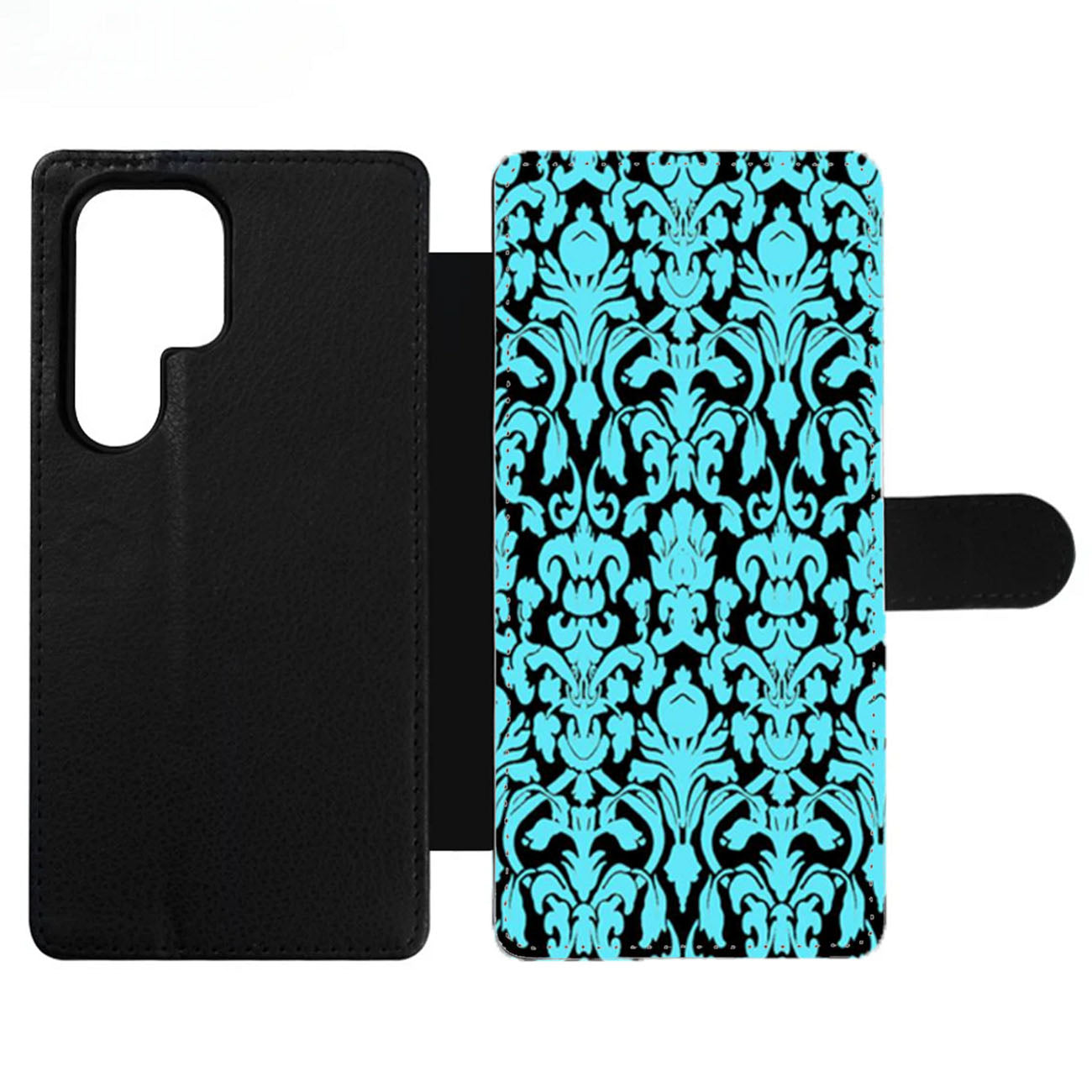Aztec Tribal Damask Pattern Wallet Samsung Case