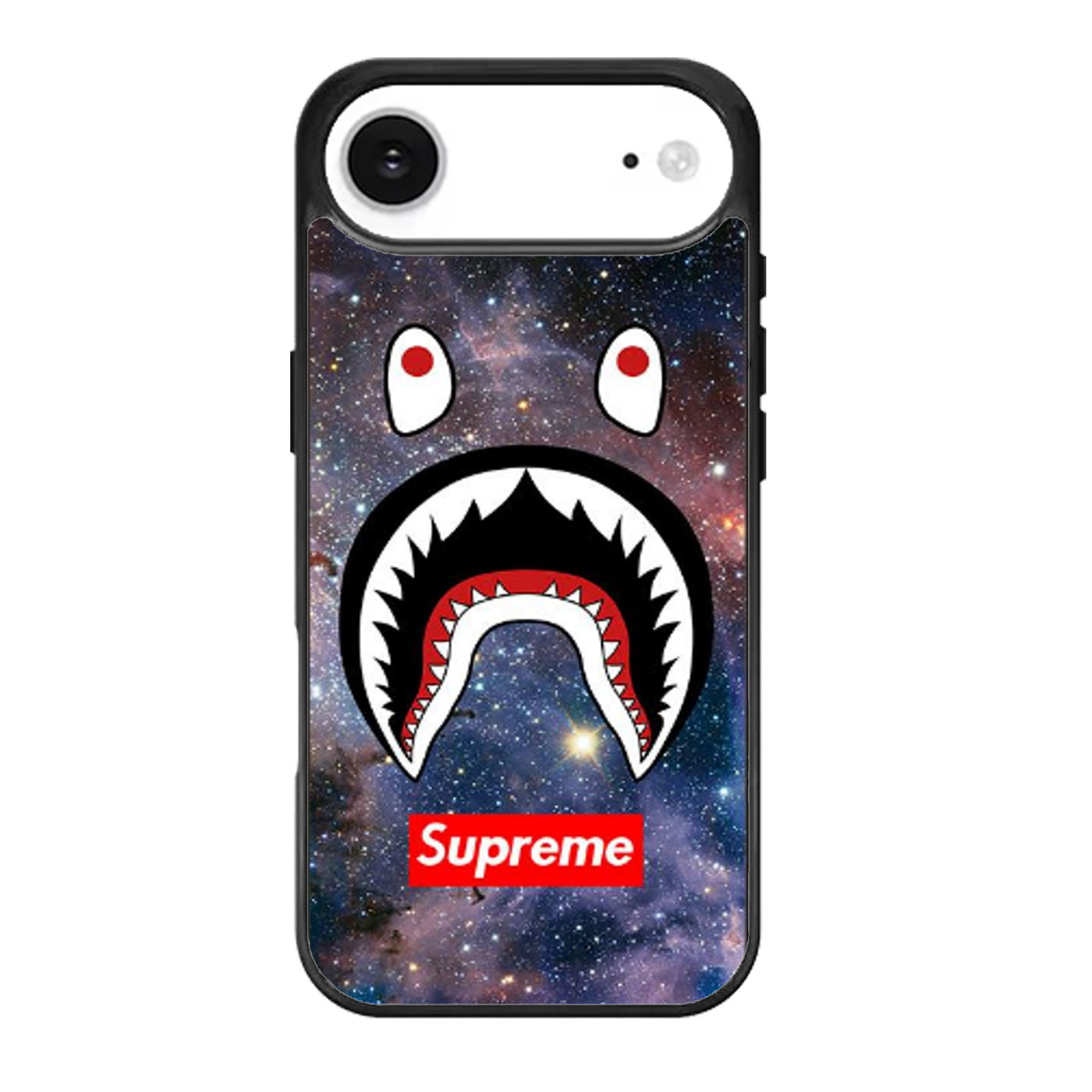 BAPE CAMO SHARK SUPREME NEBULA iPhone Air Case
