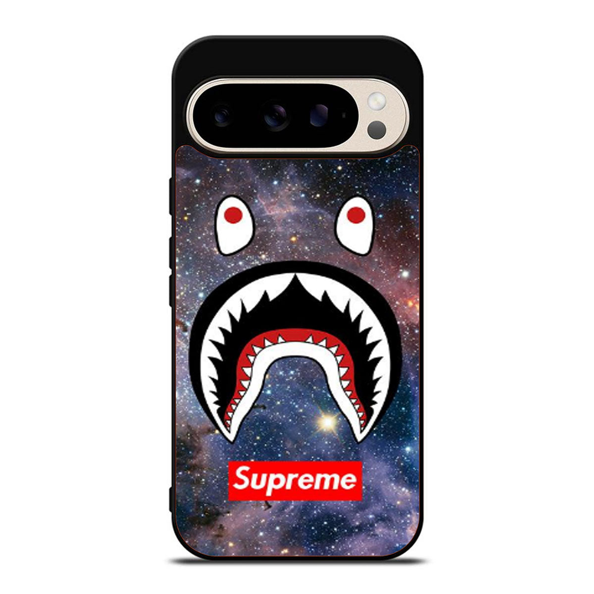BAPE CAMO SHARK SUPREME NEBULA Google Pixel 9 Pro Case
