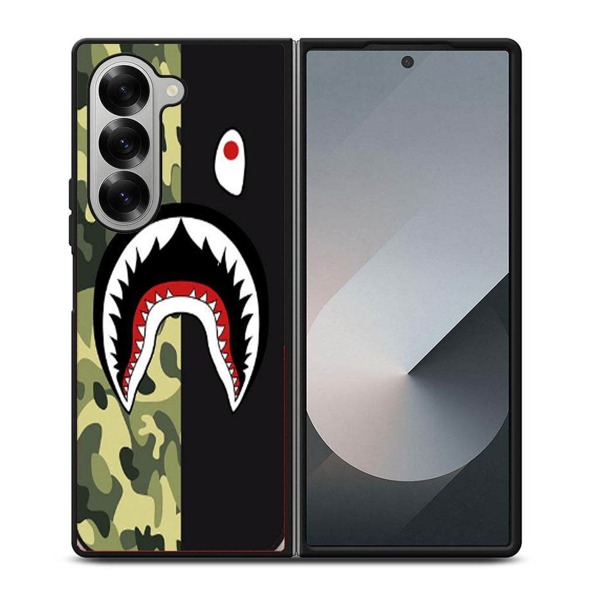 BAPE CAMO SHARK Samsung Z Fold 6 Case