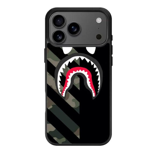 BAPE Camo Black iPhone 17 Pro Max Case