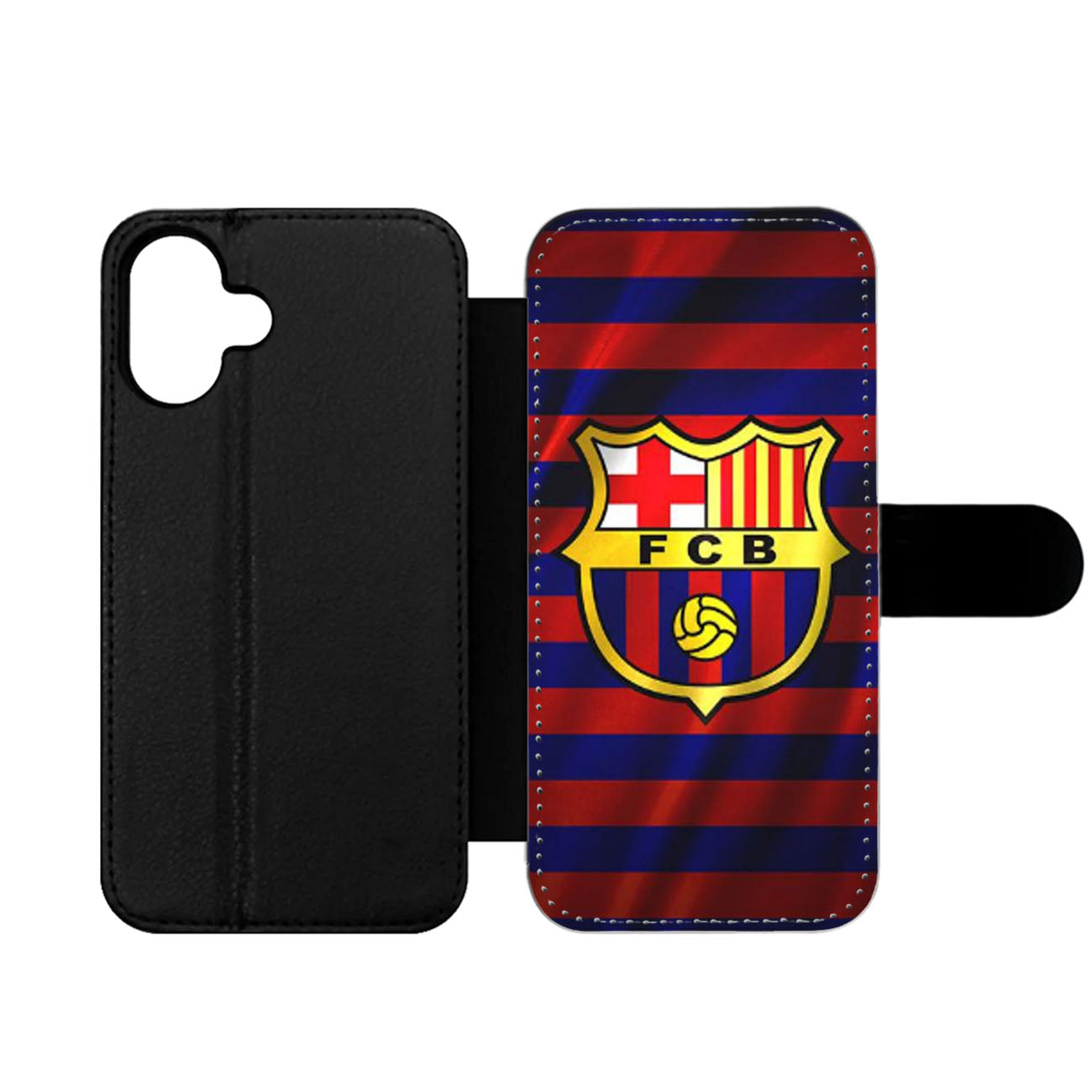 BARCELONA LOGO JERSEY Wallet iPhone Case