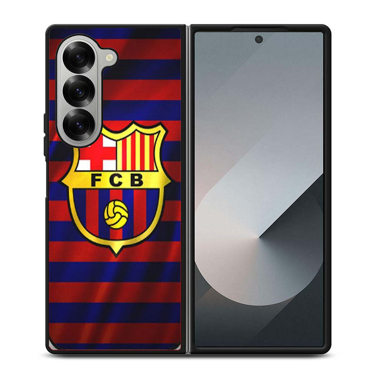 BARCELONA LOGO JERSEY Samsung Z Fold 6 Case