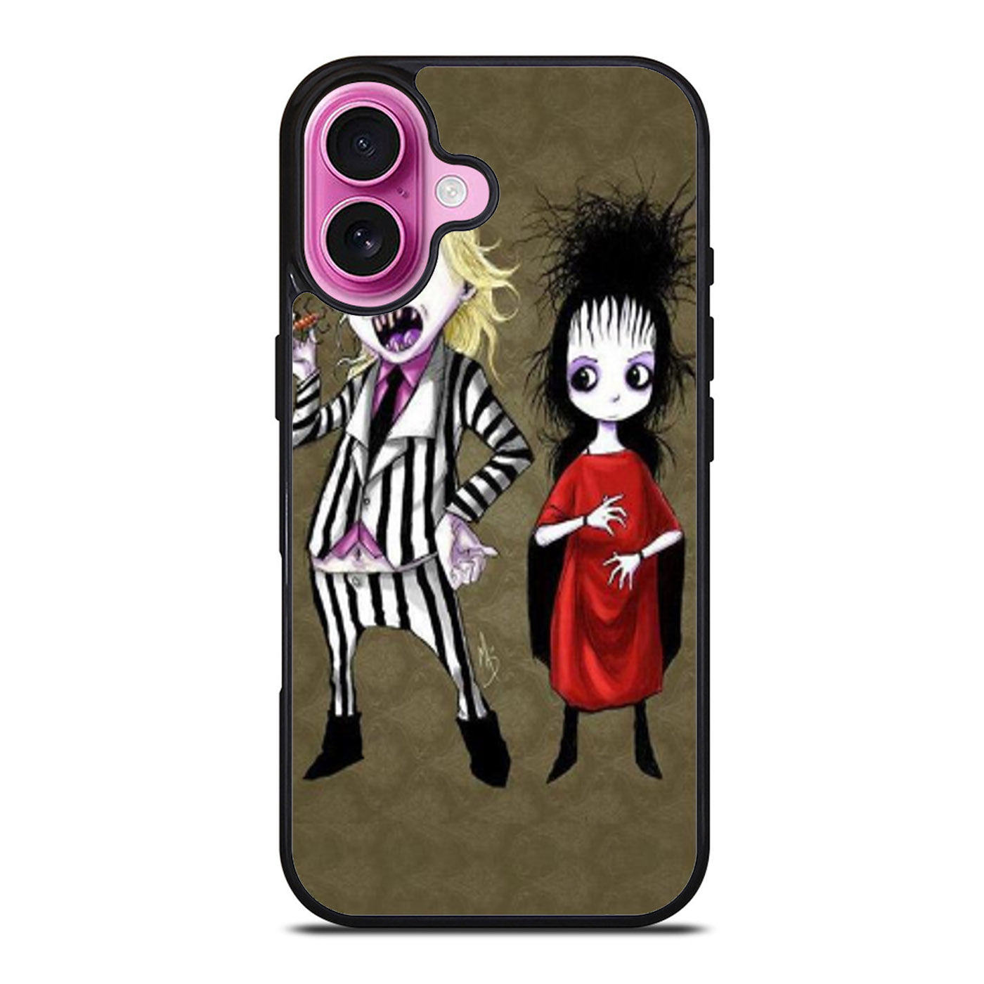 BEETLEJUICE TIM BURTON CARTOON iPhone Case Cover