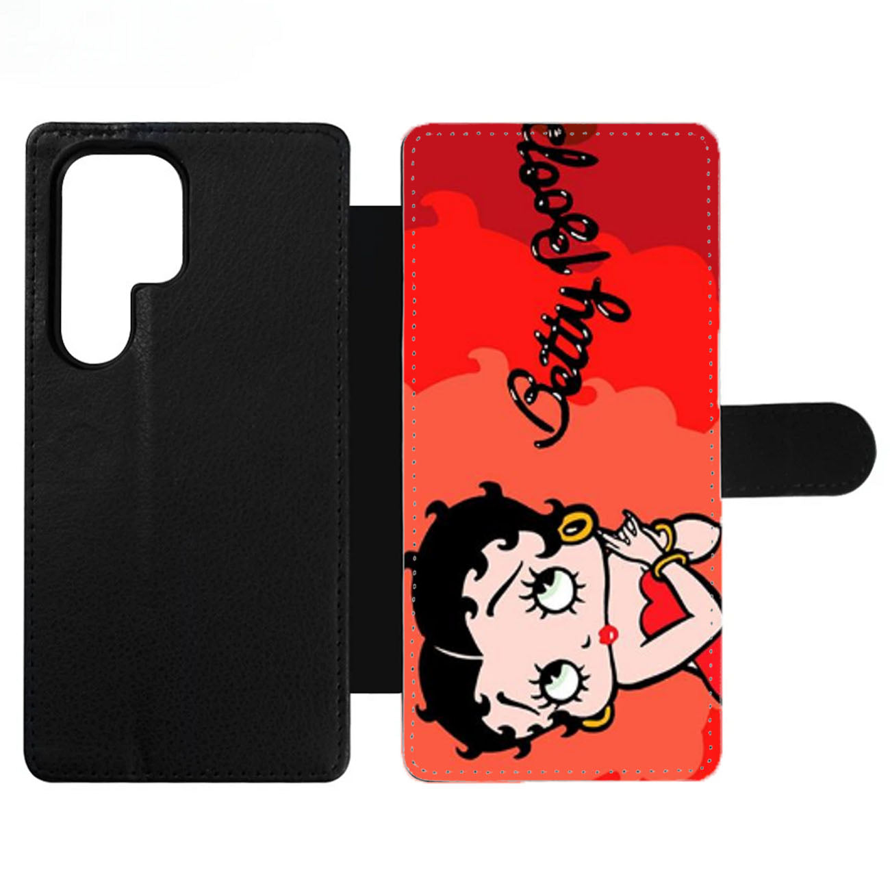 BETTY BOOP ART Wallet Samsung Case