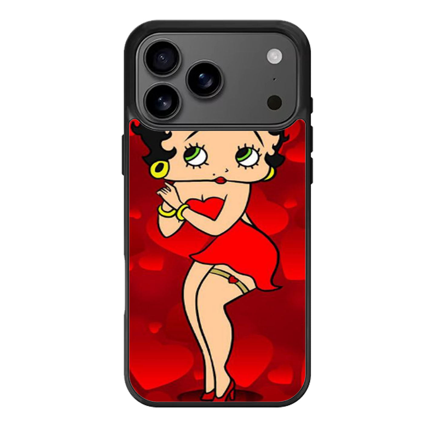 BETTY BOOP CARTOON LOVE iPhone 17 Pro Max Case