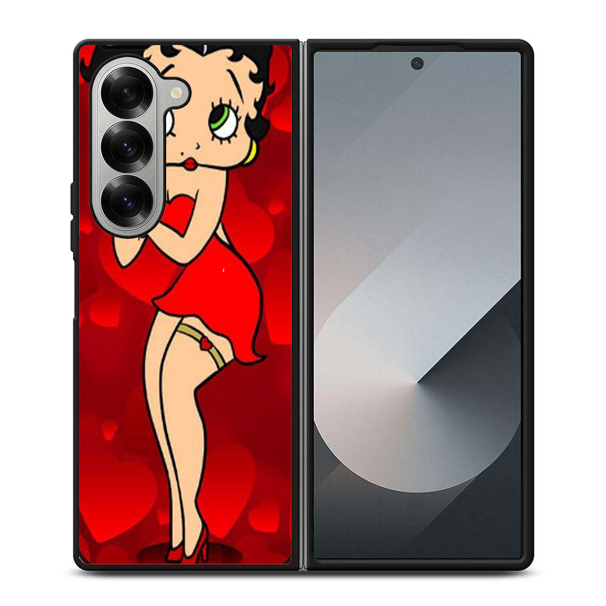 BETTY BOOP CARTOON LOVE Samsung Z Fold 6 Case