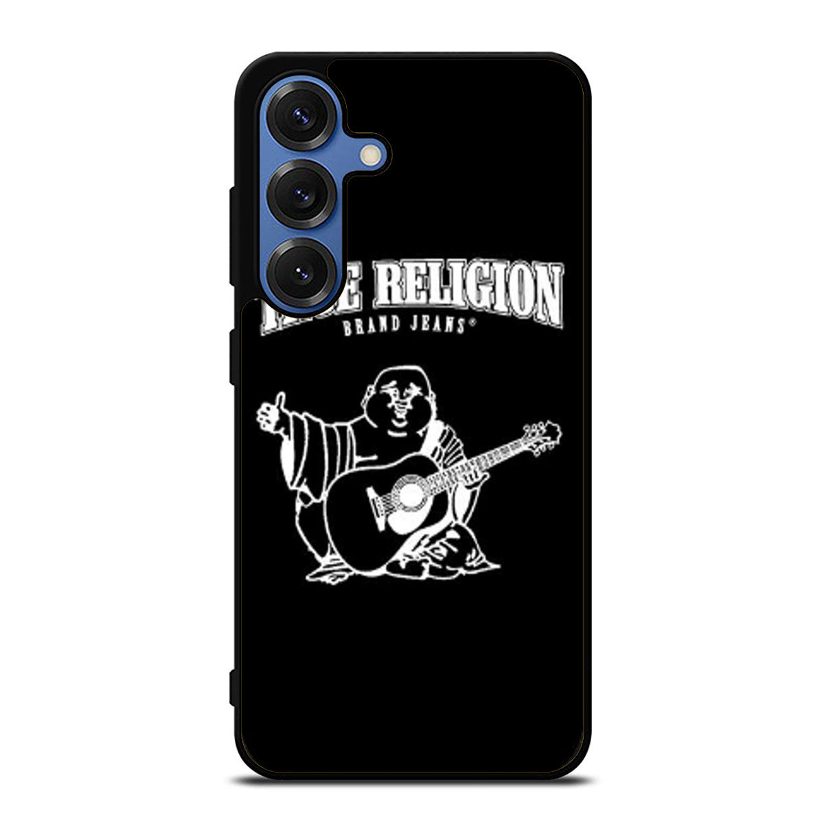 BIG BUDDHA TRUE RELIGION BLACK Samsung S25 Ultra Case