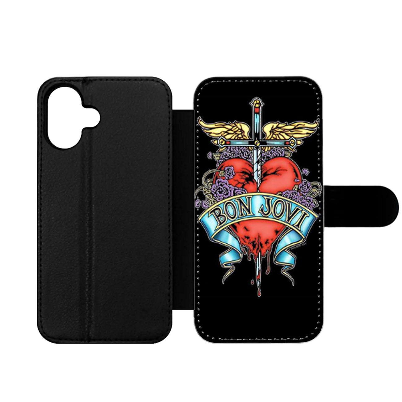 BON JOVI MUSIC ROCK TWO Wallet iPhone Case