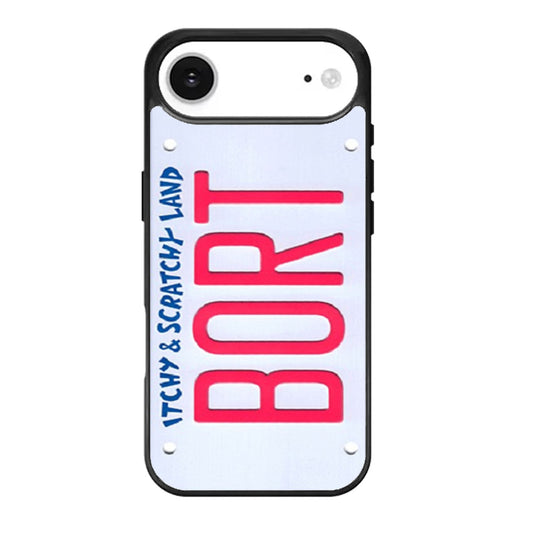 BORT License Plate iPhone Air Case