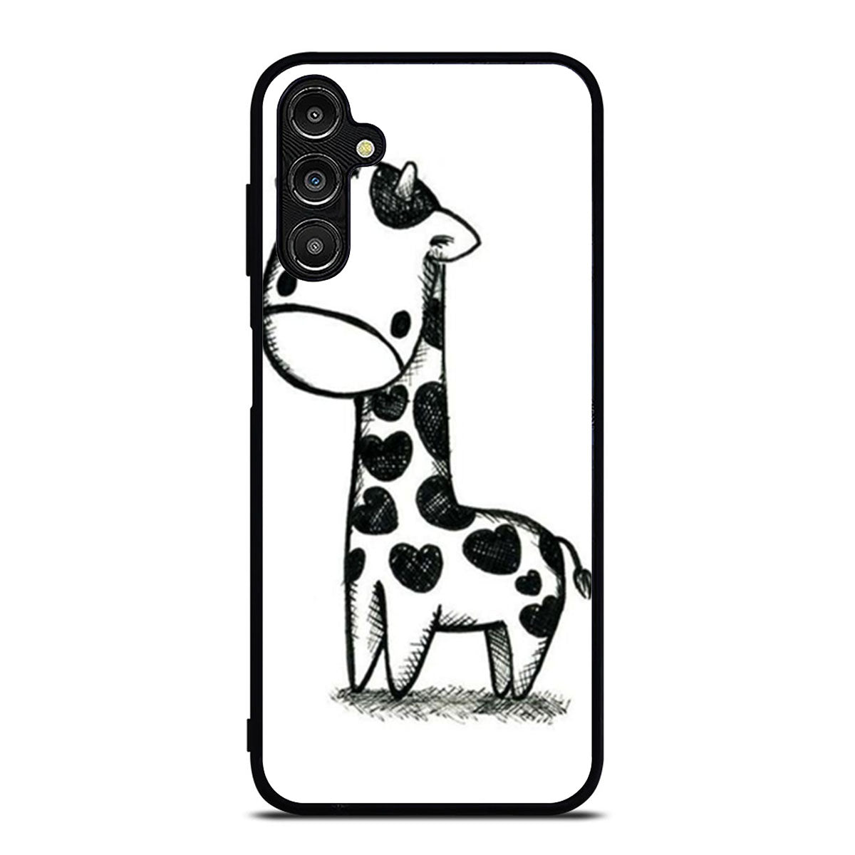 Baby Giraffe Sketch Samsung A16 Case