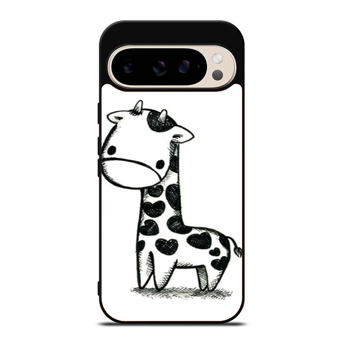 Baby Giraffe Sketch Google Pixel 9 Pro Case