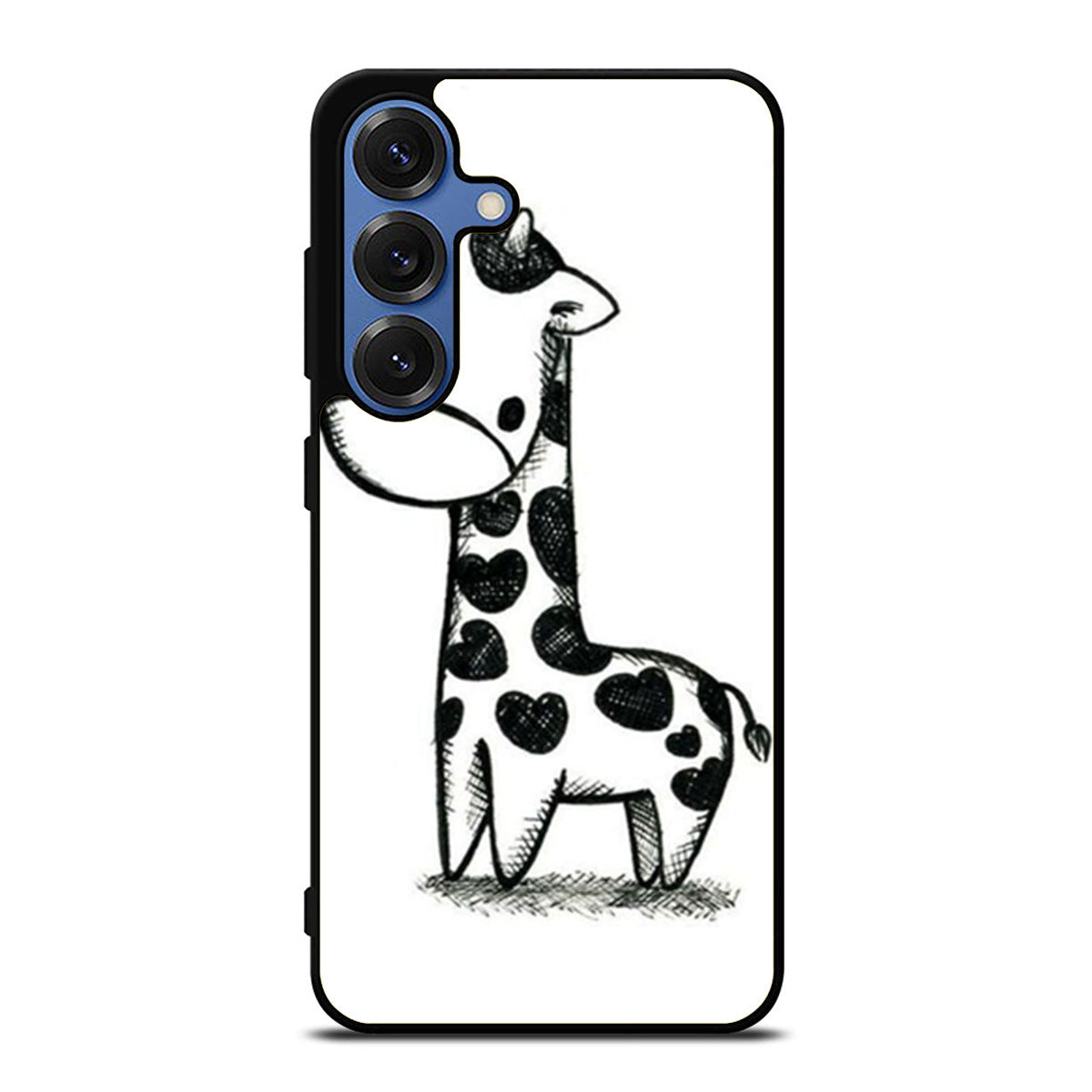 Baby Giraffe Sketch Samsung S25 Ultra Case