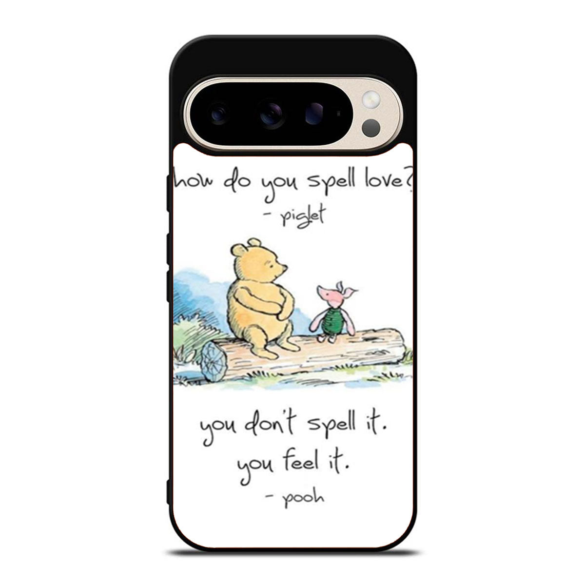 Baby Winnie The Pooh Piglet Love Quote Google Pixel 9 Pro Case