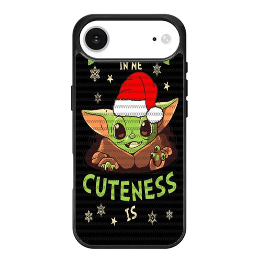 Baby Yoda Strong in Me iPhone Air Case