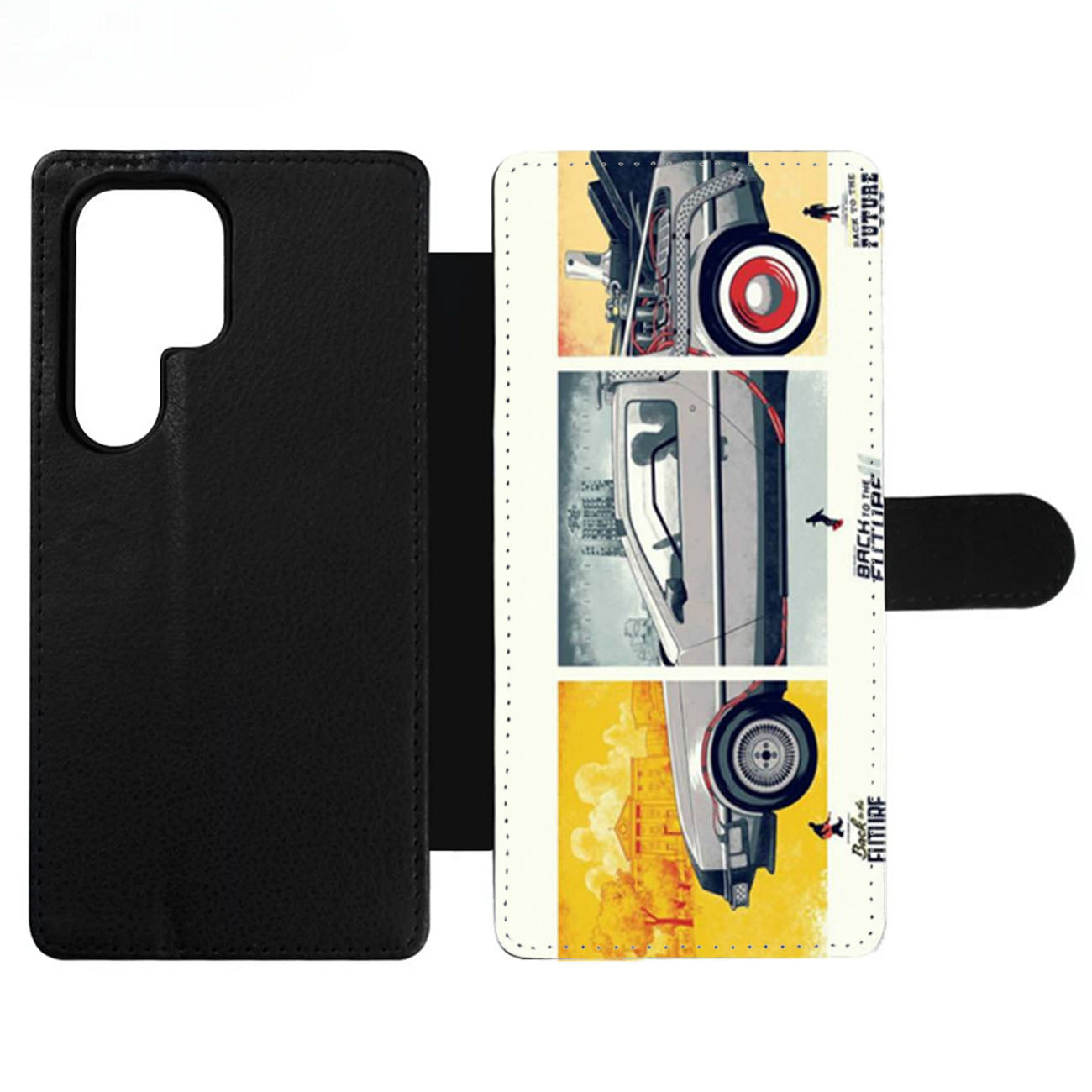 Back To The Future DeLorean DMC 12 Wallet Samsung Case