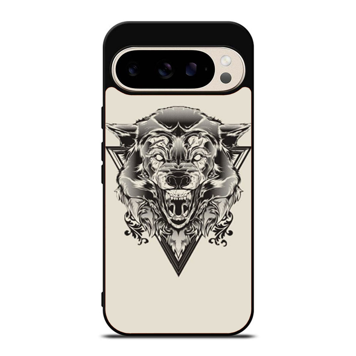 Badass Wolf by Joshua M Smith Google Pixel 9 Pro Case