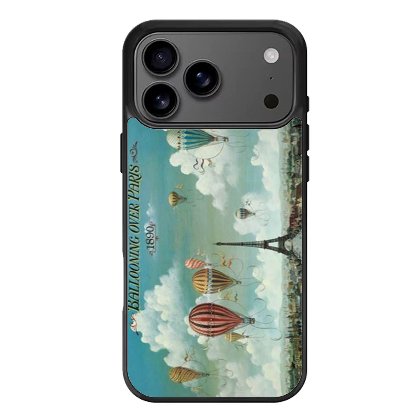 Ballooning Over Paris iPhone 17 Pro Max Case