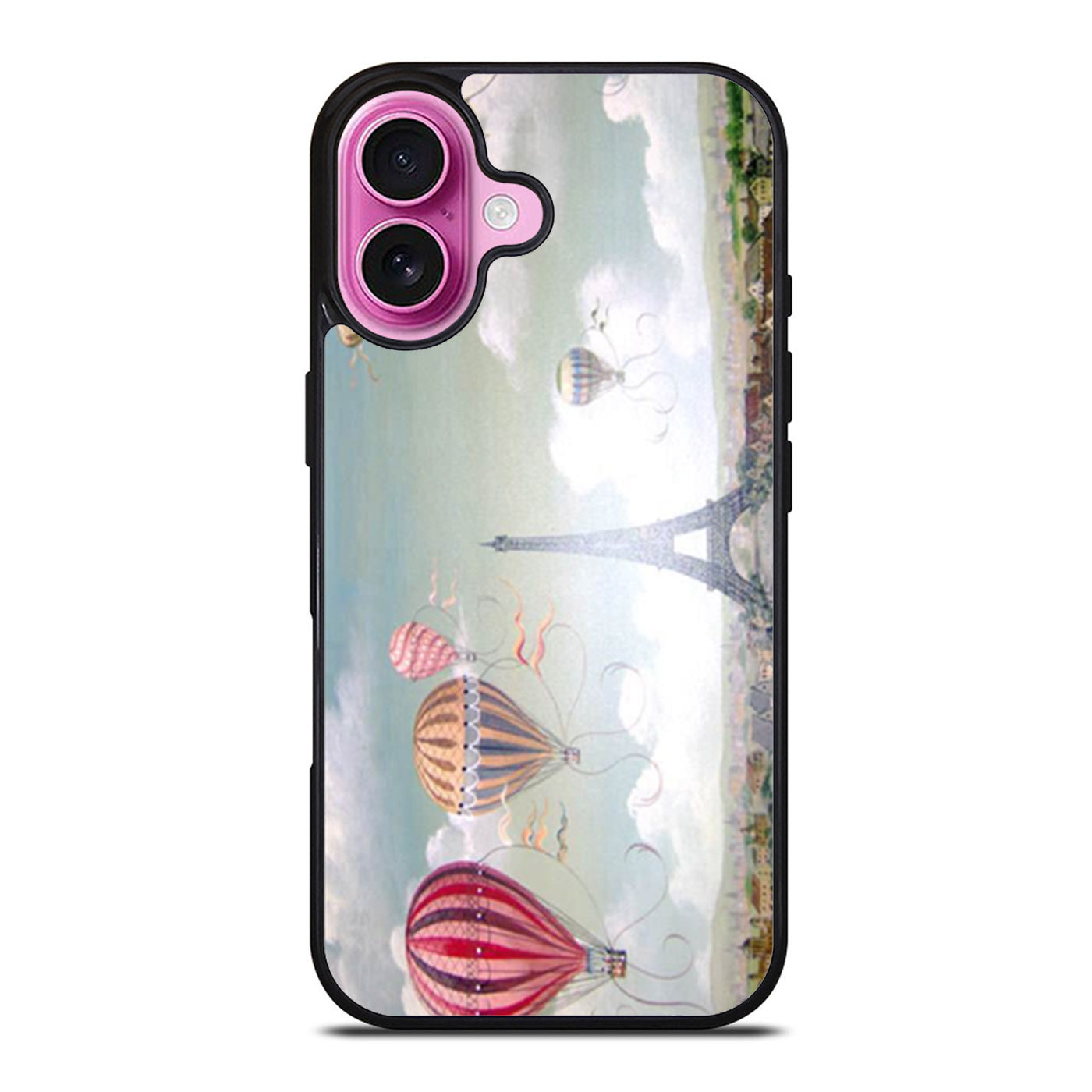 Balloons on Paris iPhone Case Cover