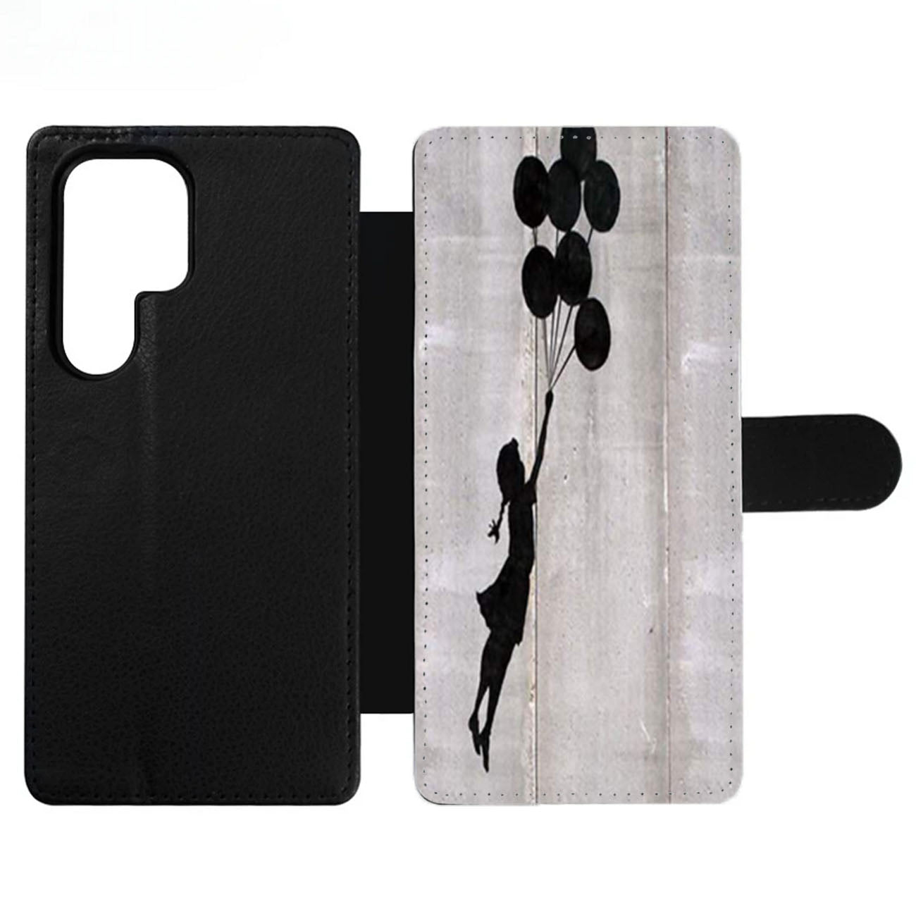 Banksy Balloon Girl Wallet Samsung Case