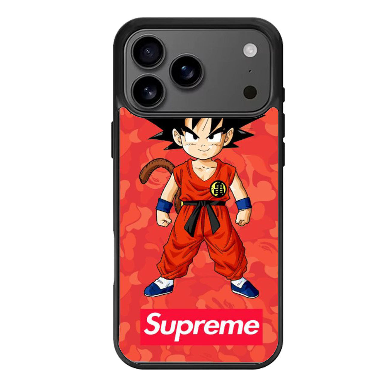 Bape Goku Red Camo iPhone 17 Pro Max Case