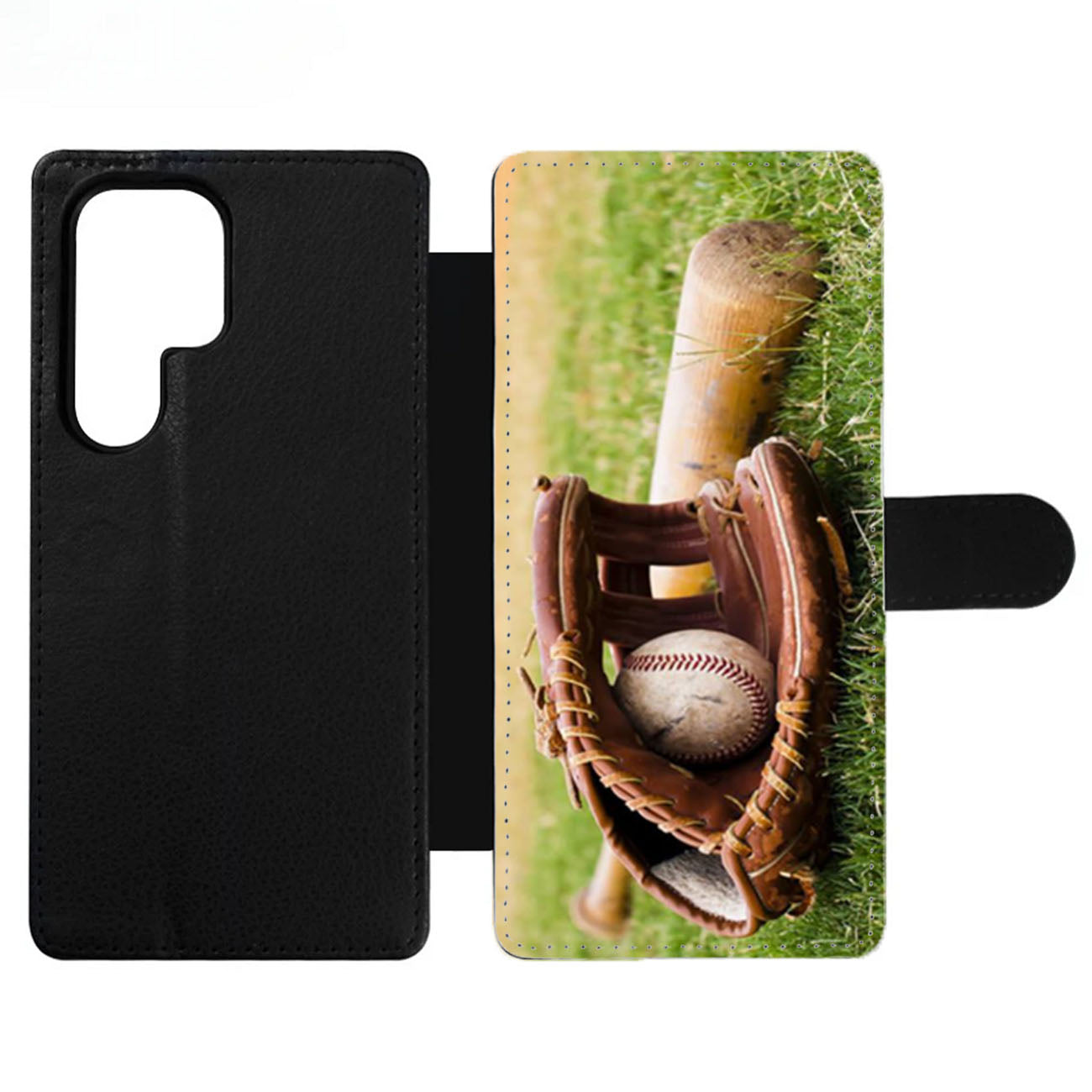 Baseball Glove Bat Wallet Samsung Case