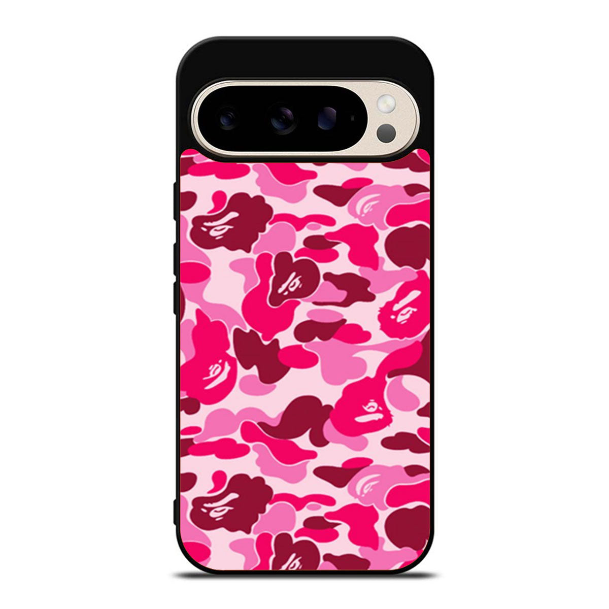 Bathing Ape Bape Pink Camo Google Pixel 9 Pro Case