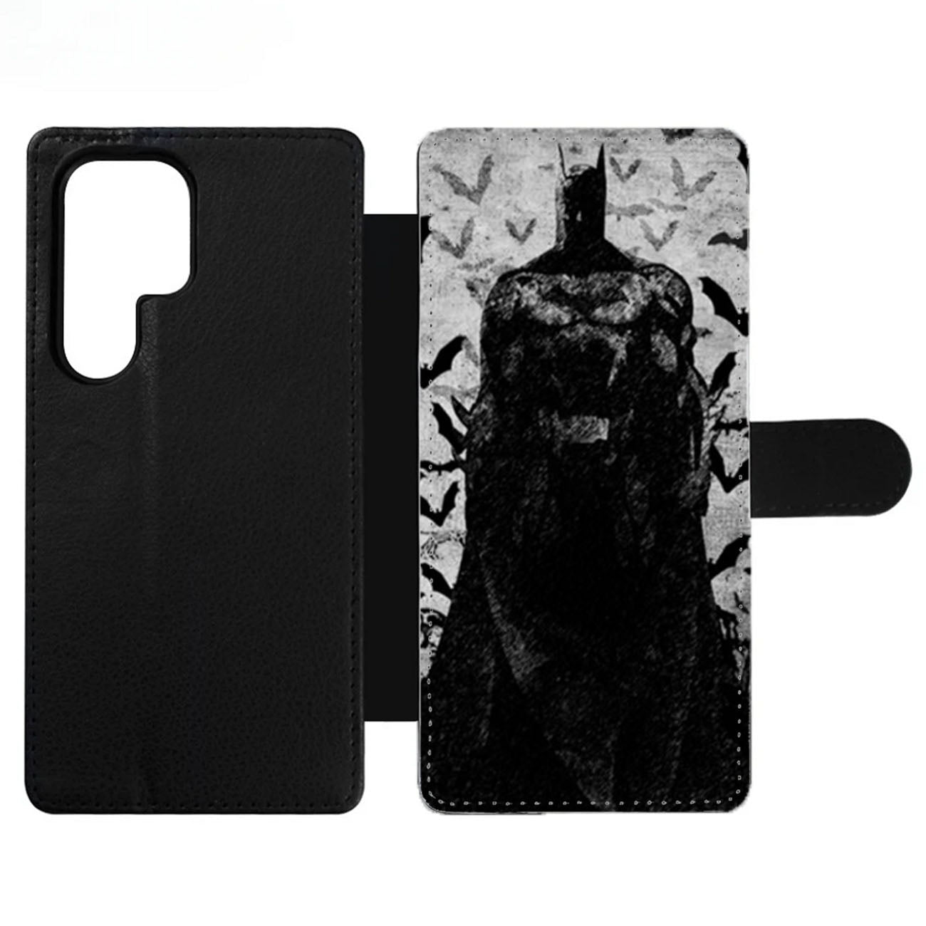 Batman Bats Drawing Wallet Samsung Case