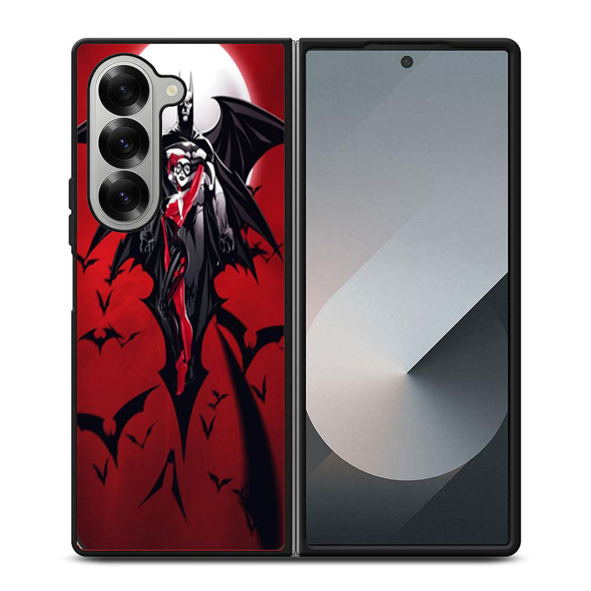 Batman Harley Quinn Samsung Z Fold 6 Case