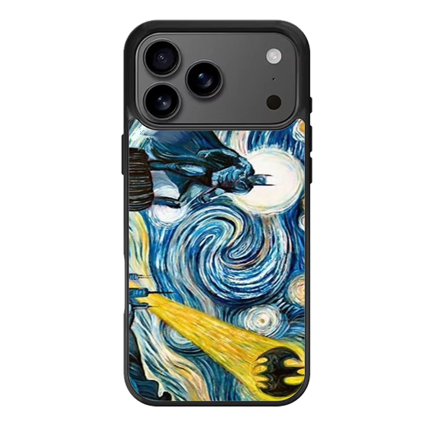 Batman Joker Starry Night iPhone 17 Pro Max Case