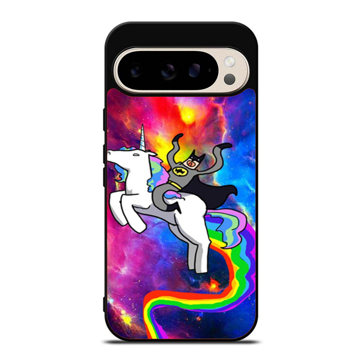 Batman Riding Unicorn Google Pixel 9 Pro Case