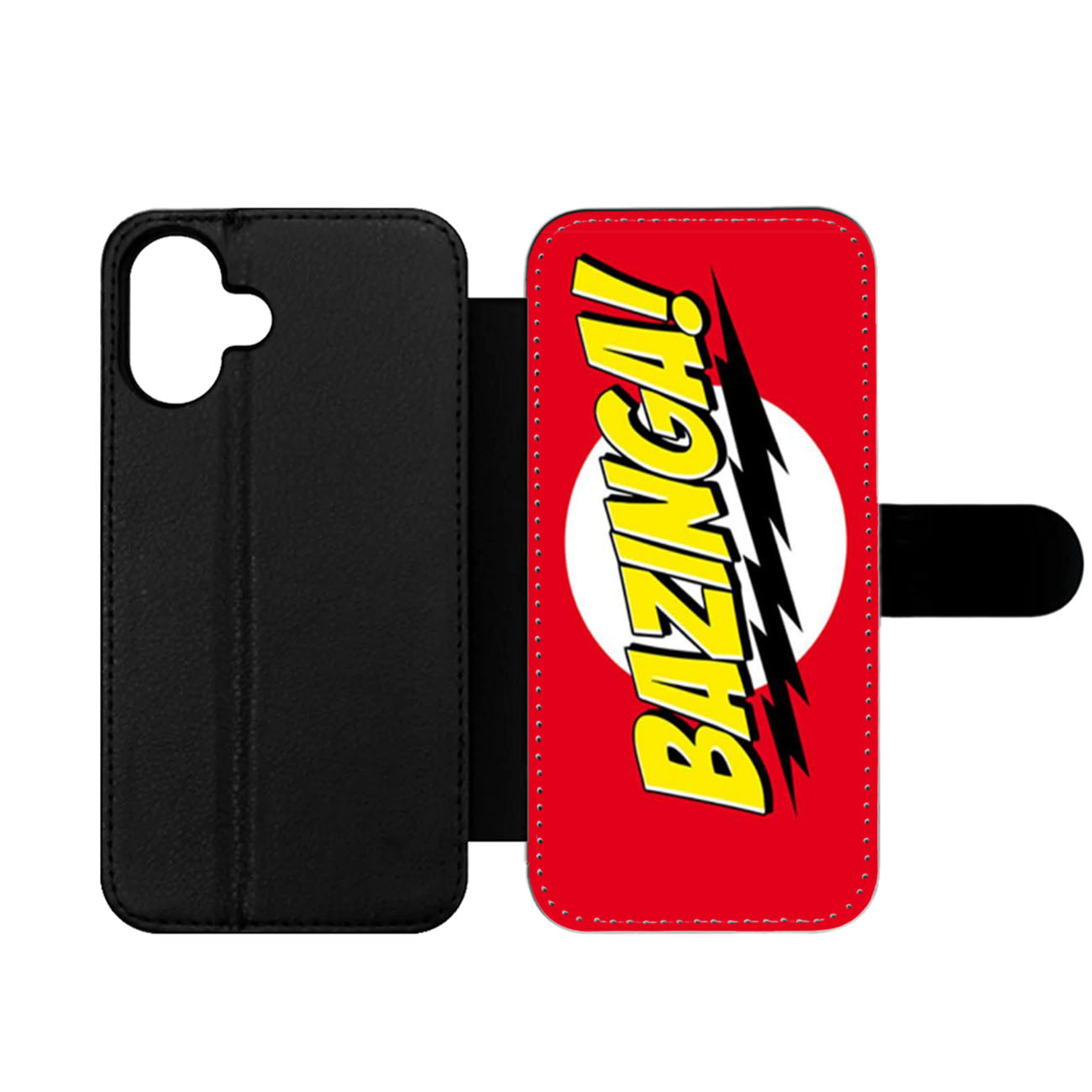Bazinga Red Wallet iPhone Case