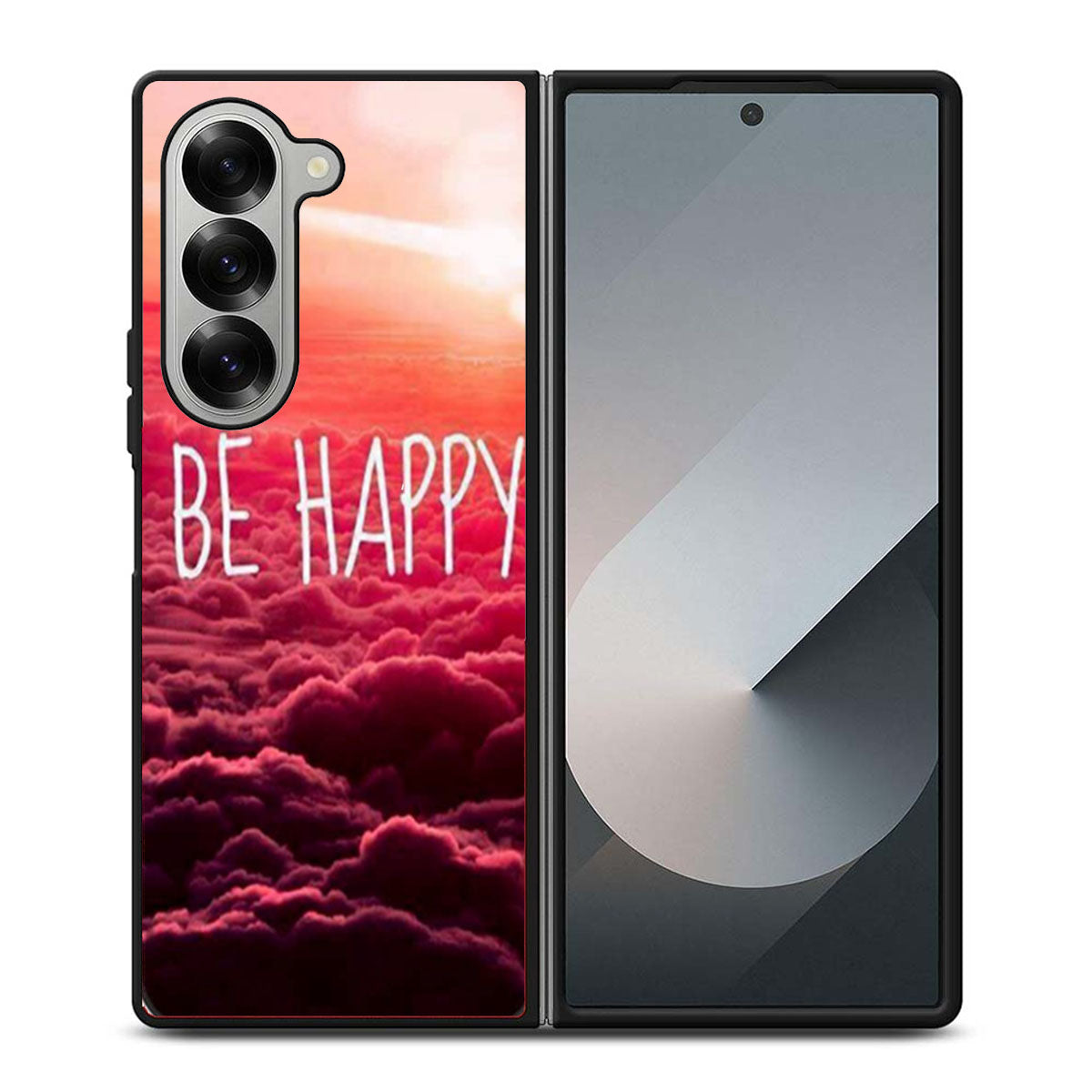 Be Happy Samsung Z Fold 6 Case