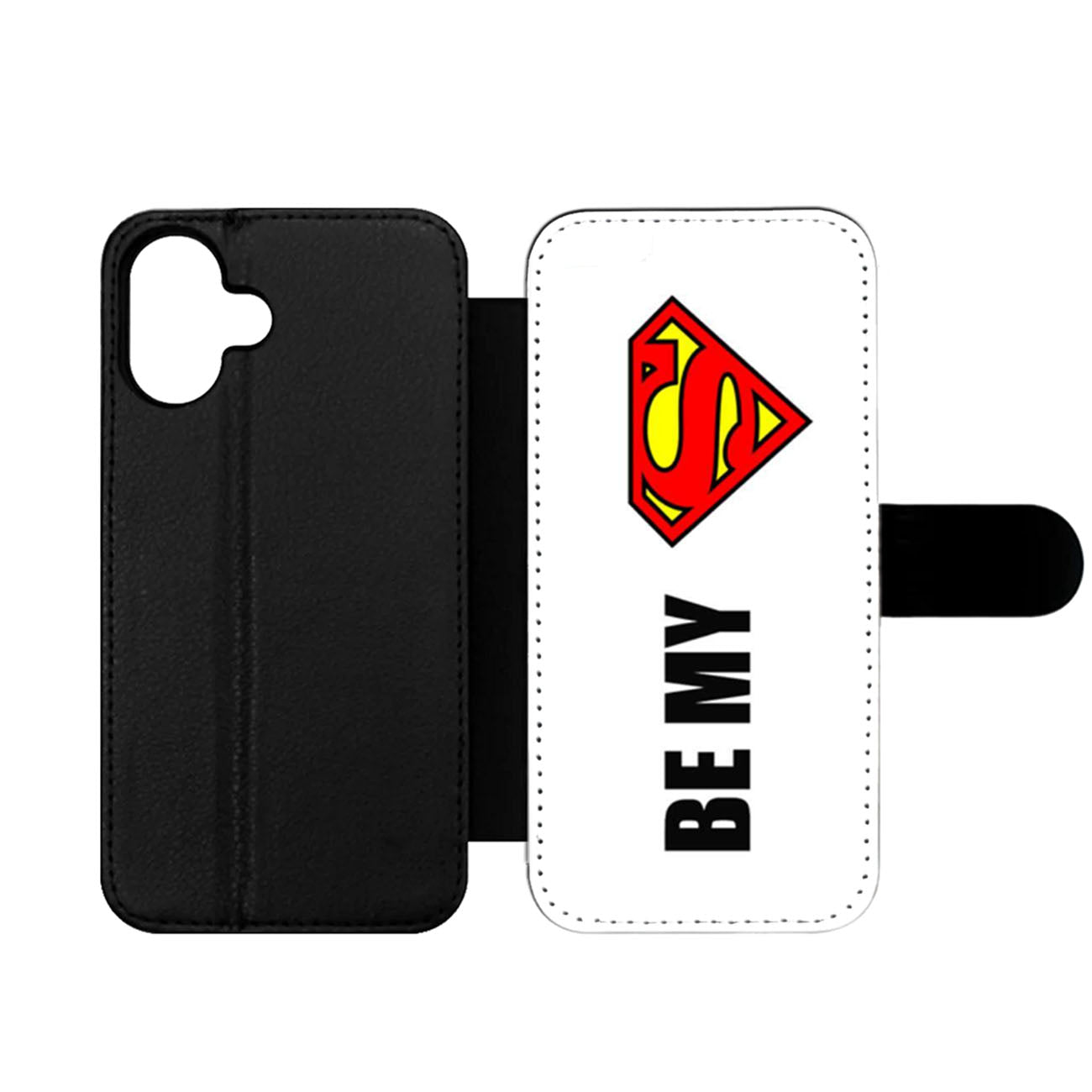 Be My Superman Wallet iPhone Case