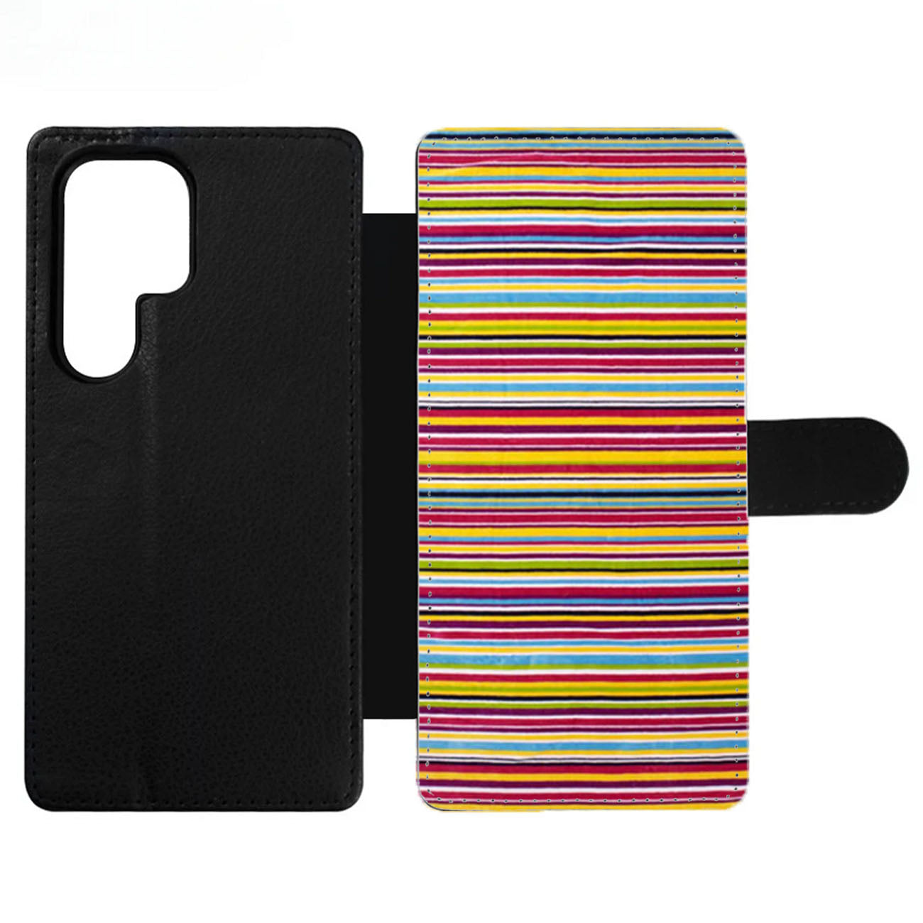 Beach Towel Stripes Wallet Samsung Case