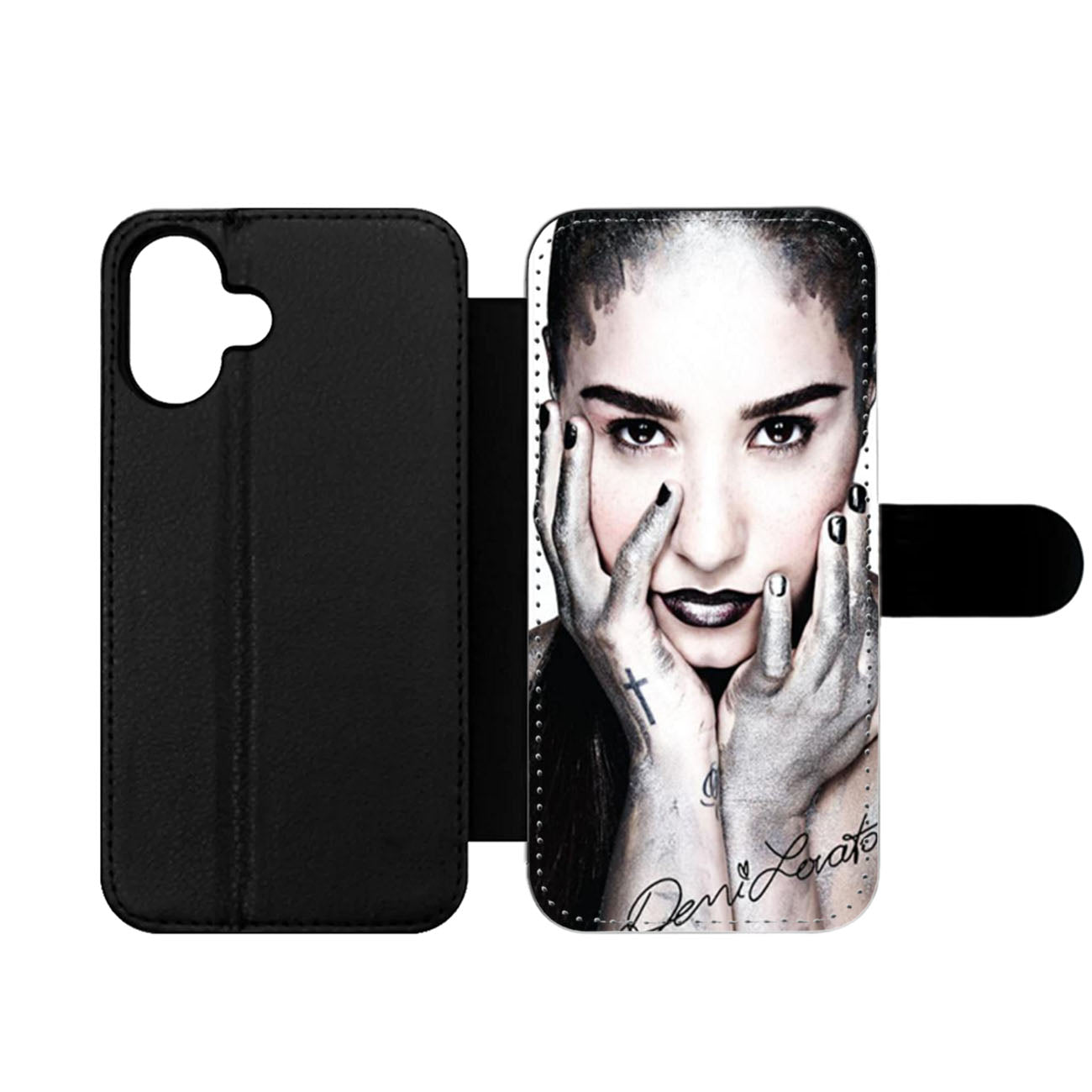 Beautiful Demi Lovato Wallet iPhone Case