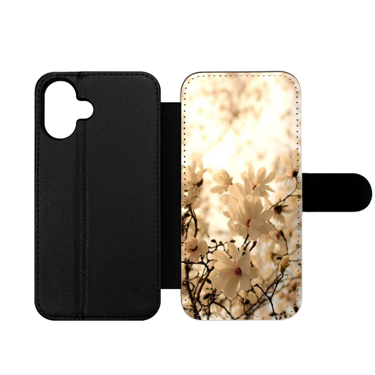 Beautiful Floral branches Wallet iPhone Case