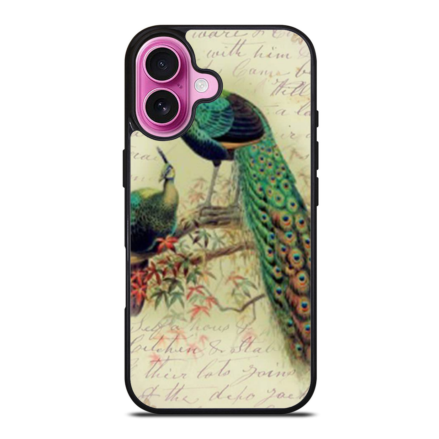 Beautiful Peacock Collage iPhone Case Cover
