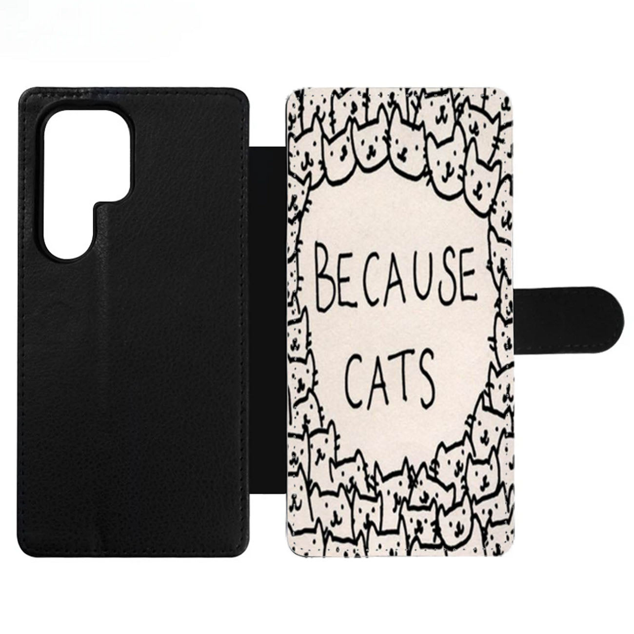Because Cats Wallet Samsung Case