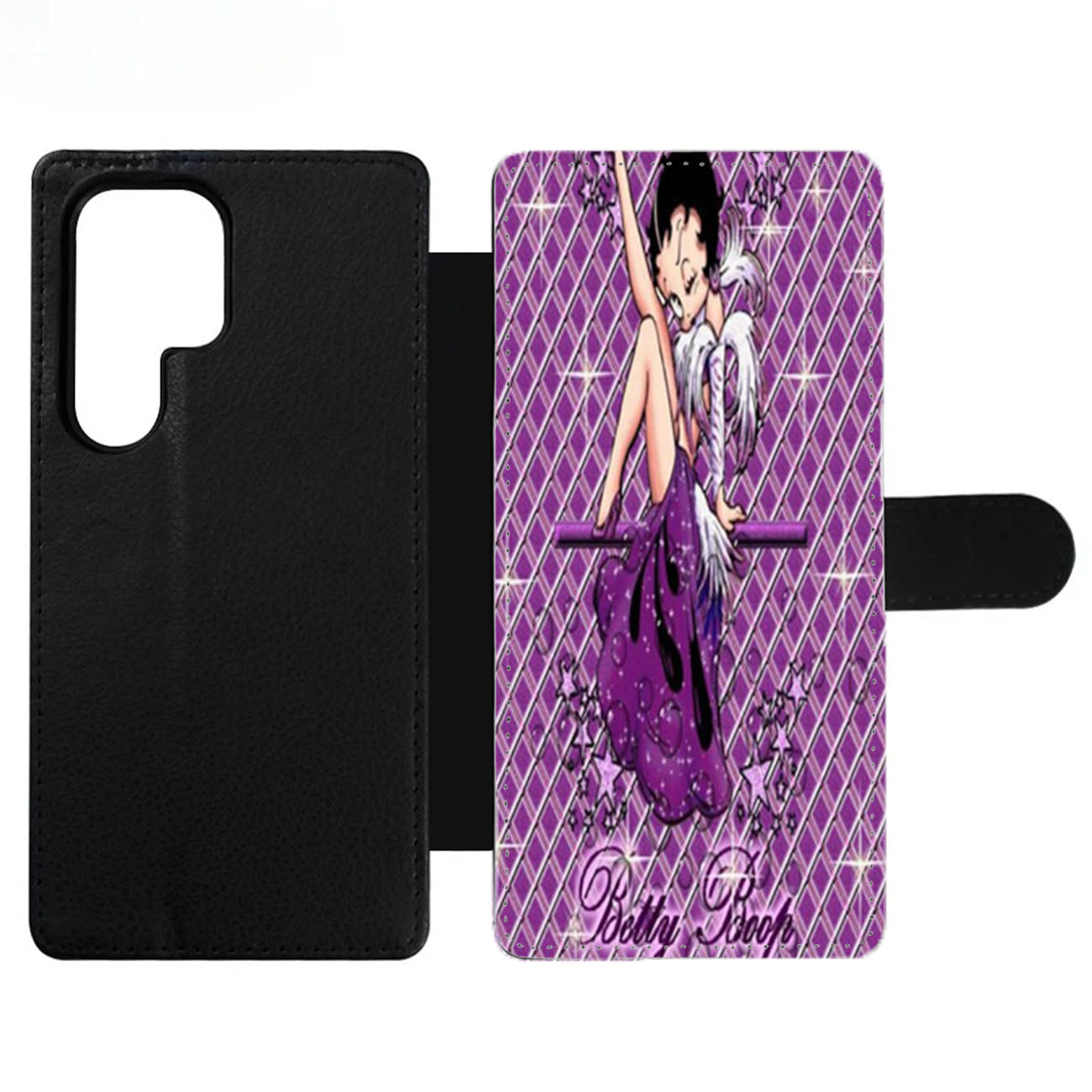 Betty Boop Two Wallet Samsung Case