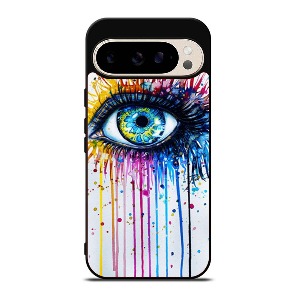 Big Eye Watercolor Google Pixel 9 Pro Case