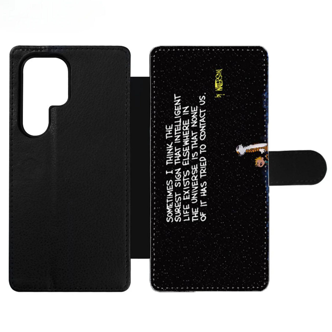 Bill Watterson quote Wallet Samsung Case
