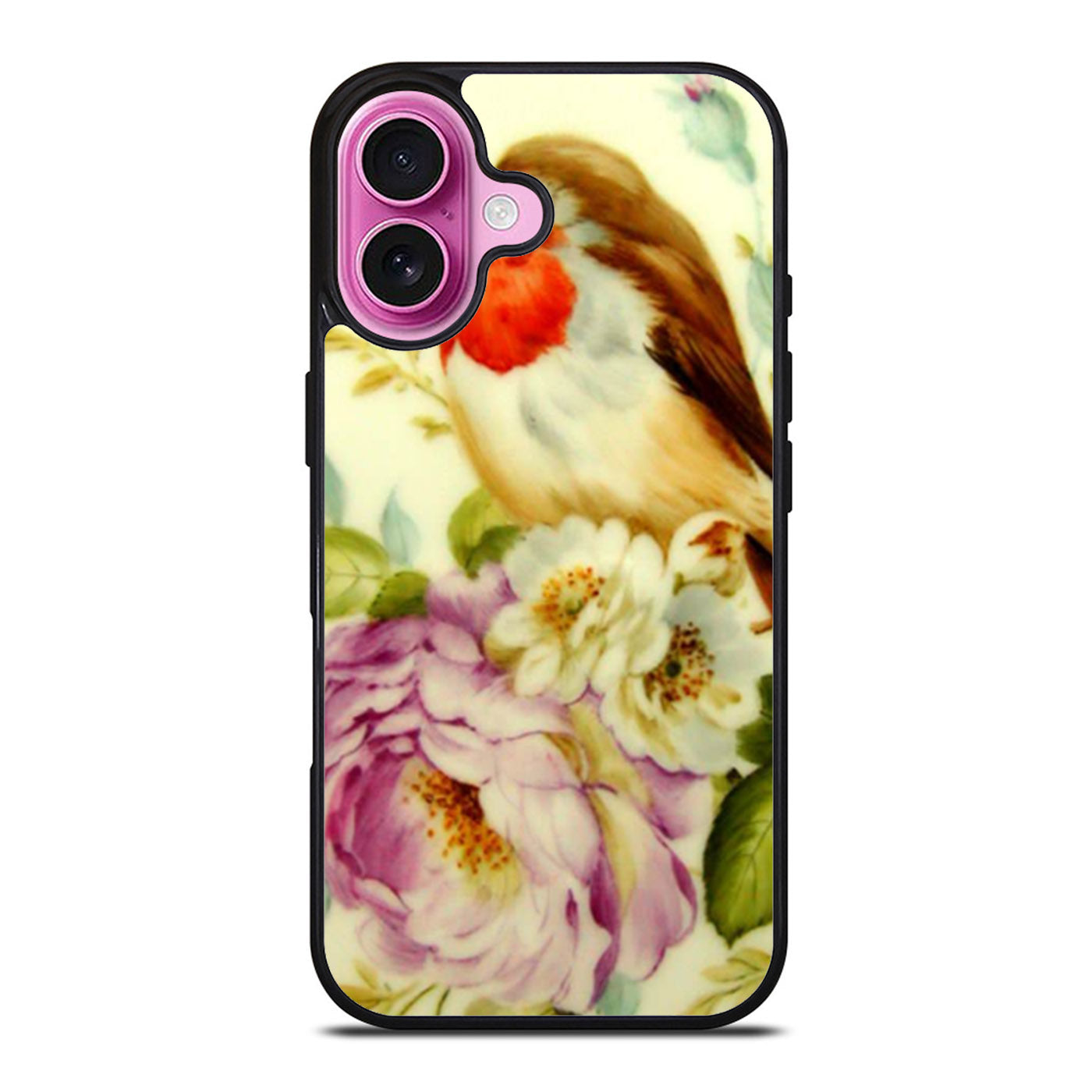 Bird and Flower iPhone Case Cover