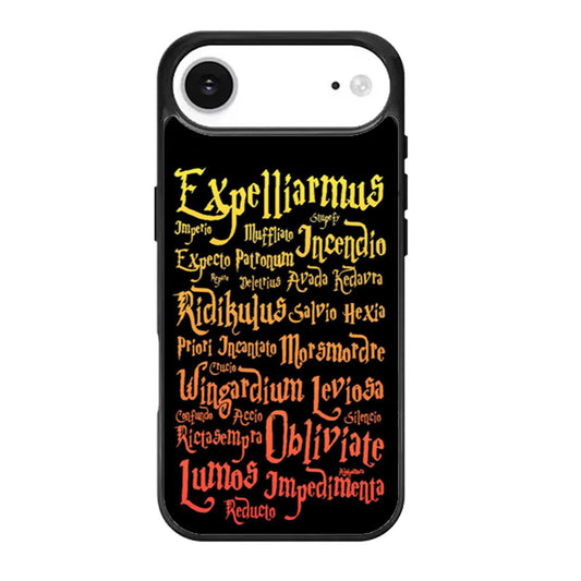 Black Magic Spells Harry Potter iPhone Air Case