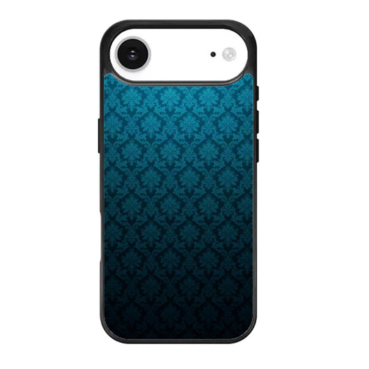 Blue Damask iPhone Air Case